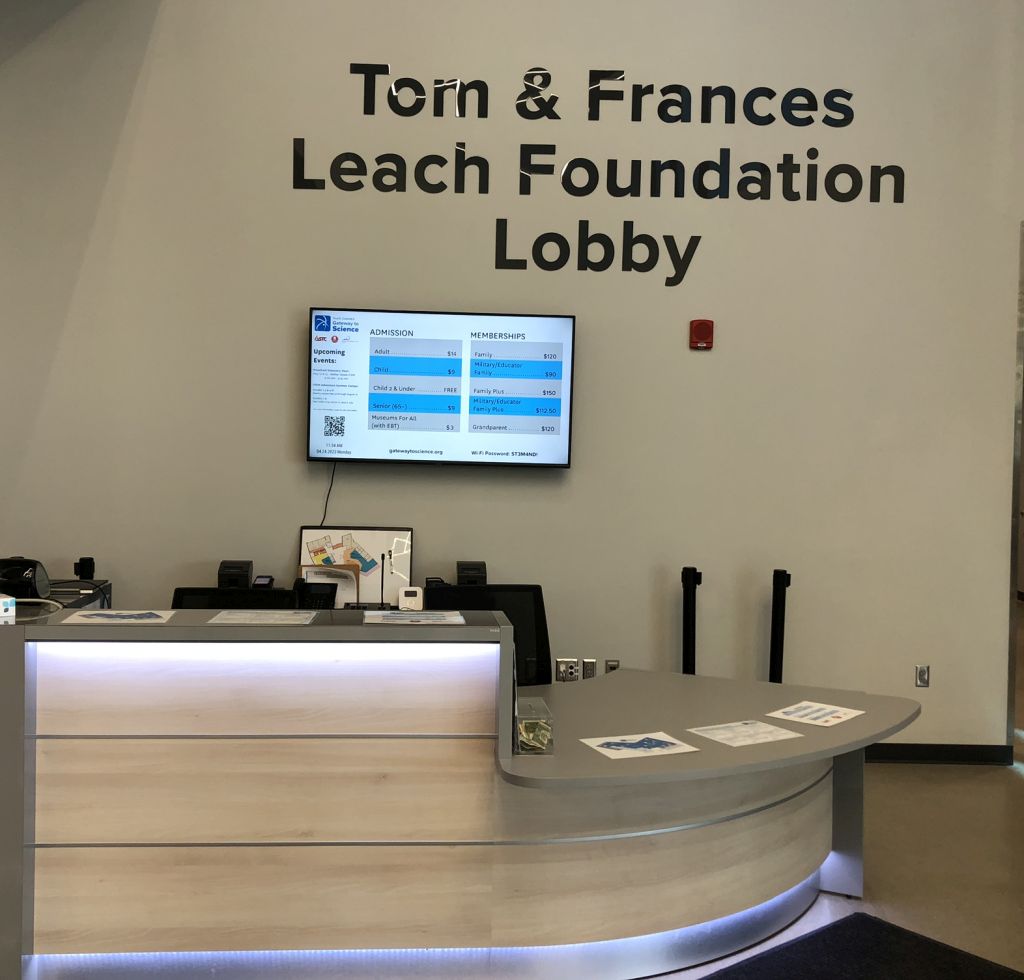 Tom & Frances Leach Foundation Lobby