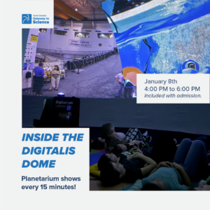 January Digitalis Discovery Dome Shows